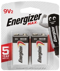 Energizer Battery  MAX 522 9V BP2