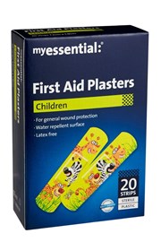 myessential First Aid Plasters Children - 20 Strips
