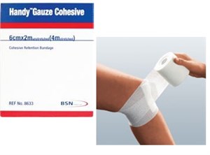 Handy Gauze Cohesive 6cmx4m (8633)