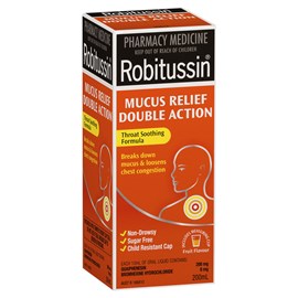 Robitussin Mucus Relief Double Action 200ml
