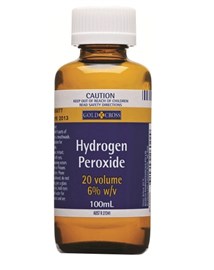 Gold Cross Hydrogen Peroxide 6% 20V 100ml