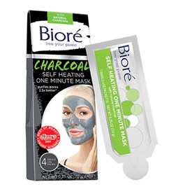 Biore Self Heating Mask 4 Pack