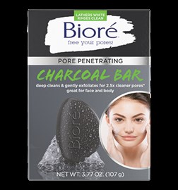 Biore Charcoal Bar 107g