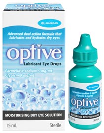 Optive Lubricant Eye Drops 15mL