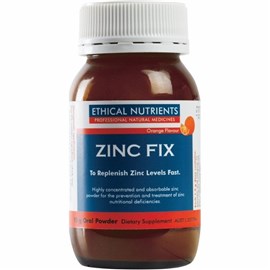 Ethical Nutrients Zinc Fix Powder Orange 95g