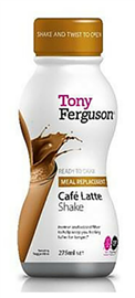 Tony Ferguson Ready To Drink Shake Café Latte 275mL