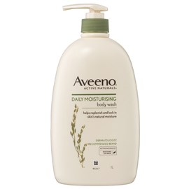 Aveeno Active Naturals Daily Moisturising Body Wash 1L