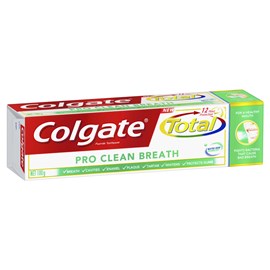 Colgate Total Pro Clean Breath Toothpaste 100g