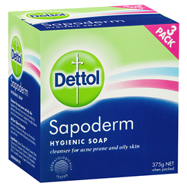 Dettol Sapoderm Hygienic Soap for Acne Oily Skin