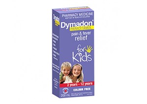 Dymadon 2-12 Years Colour Free Strawberry 200ml