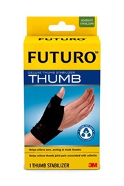 Futuro Deluxe Thumb Stabilizer Black Large/ Xlarge
