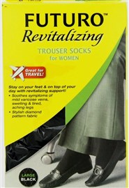 Futuro Revetalizing Trouser Sock Women Large