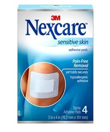 Nexcare Sensitive Skin Pads 4