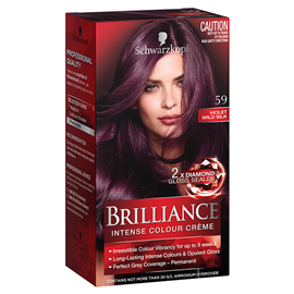 Schwarzkopf Brilliance Milan Fashion Week  Violet Wild Silk