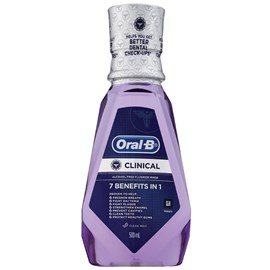 Oral B Clinical 7 Benefits Rinse 500ml