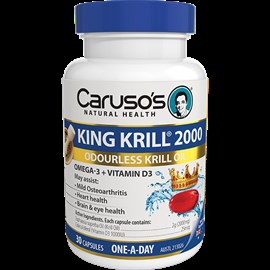 Caruso's King Krill 2000mg 30 Capsules