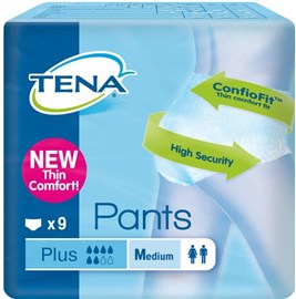 Tena Pants Plus Med 9 Packs