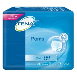 Tena Pants Plus XL 12 Packs