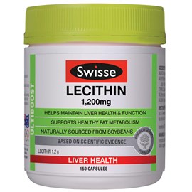 Swisse Ultiboost Lecithin 1200mg 150 Capsules