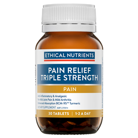Ethical Nutrients Pain Relief Triple Strength 30 Capsules