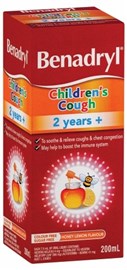 Benadryl Childrens Cough Liquid 200ml