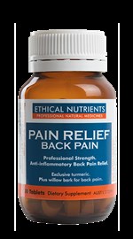 Ethical Nutrients Pain Relief Back Pain 30 Tablets