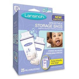 Lansinoh Breast Milk Storage Bags 25