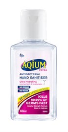 Ego Aqium Hand Sanitiser Ultra 60mL