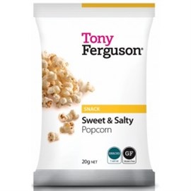 Tony Ferguson Popcorn Sweet Salty 20g