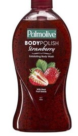 Palmolive Shower Gel Body Polish Strawberry 400mL