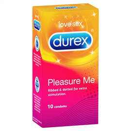 Durex Pleasure Me Condoms 10 Pack