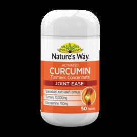 Nature's Way Action Curcumin Joint Ease 50 Tablets