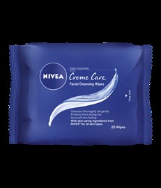 Nivea Daily Essentials Creme Care Wipes 25 Pack