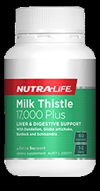 Nutra-Life Milk Thistle 17,000 60 Capsules