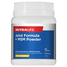 Nutra-Life Joint Formula + MSM Lemon Powder 1kg