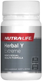 Nutra-Life Herbal Y Extreme for Men 30 Capsules
