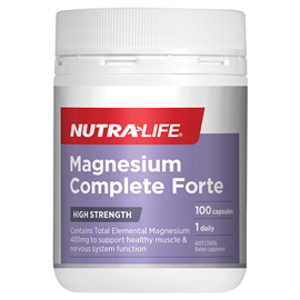 Nutra-Life Magnesium Forte Daily 100 Capsules