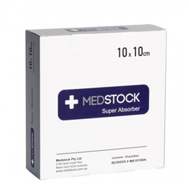 Medstock Super Absorber 10 X 10cm (1)