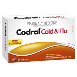 Codral PE Cold & Flu Tablets 24 Pack