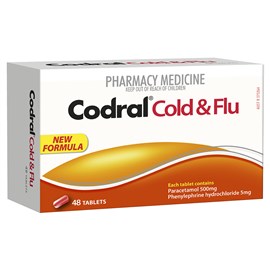 Codral PE Cold & Flu Tablets 48 Pack