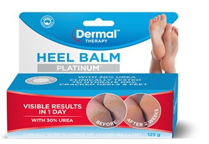 Dermal Therapy Heel Balm Platinum 125g