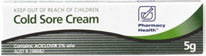 Pharmacy Health Cold Sore Cream