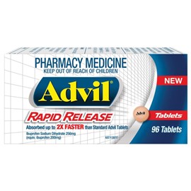 Advil Rapid Release 96 Tablets