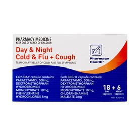 Pharmacy Health Cough Cold Flu Day & Night 24