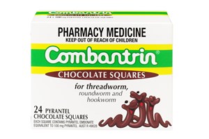 Combantrin Chocolate Squares 24 Packs
