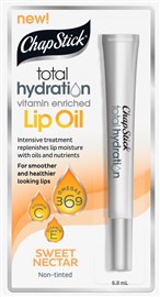 ChapStick Total Hydration Lip Oil - Sweet Nectar