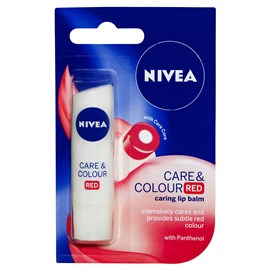 Nivea Care & Colour Red Lip Balm 4.8g