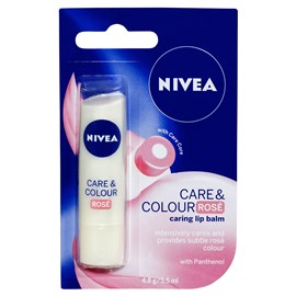 Nivea Care & Colour Rose Lip Balm 4.8g