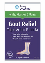 Blooms Gout Relief Vegetables 60 Capsules