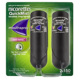 Nicorette Quickmist Cool Berry Duo